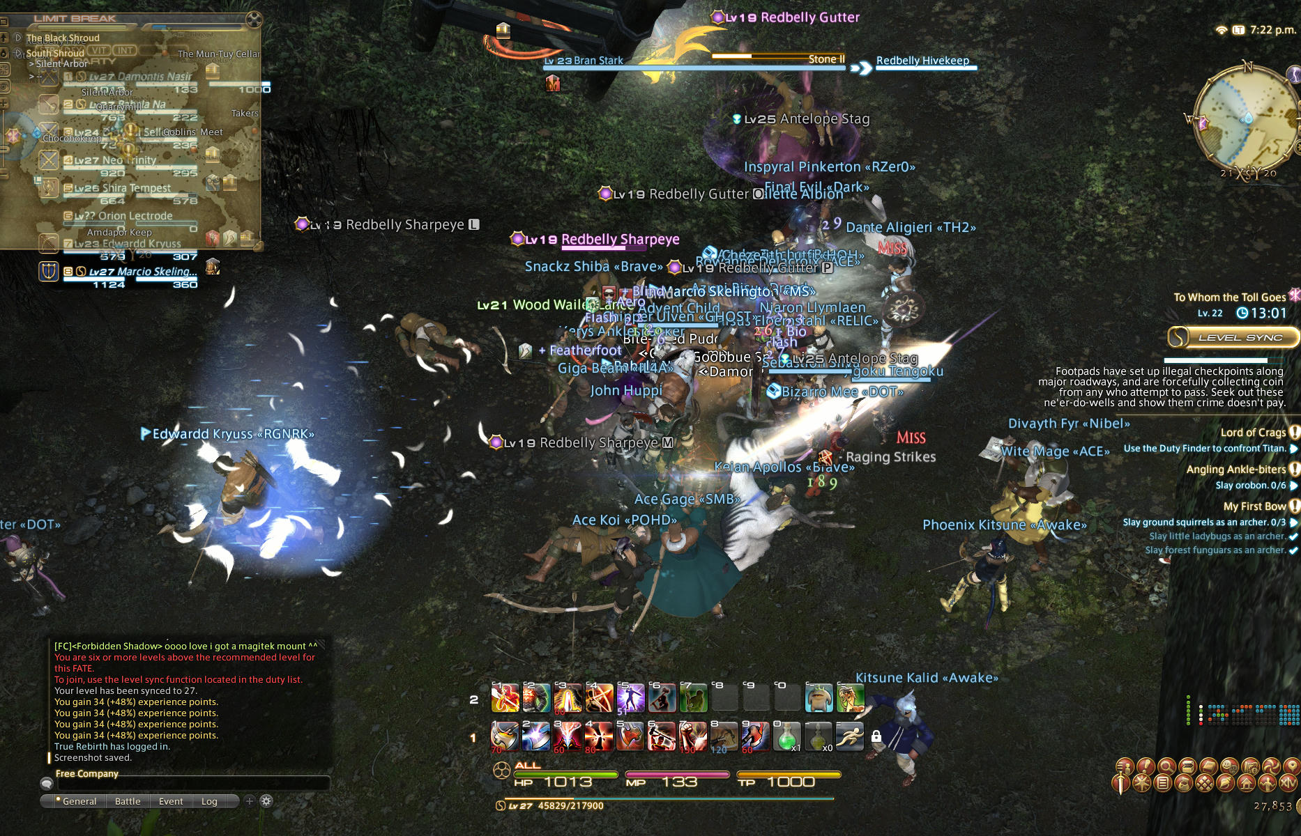 Solution to crowded fates? r/ffxiv