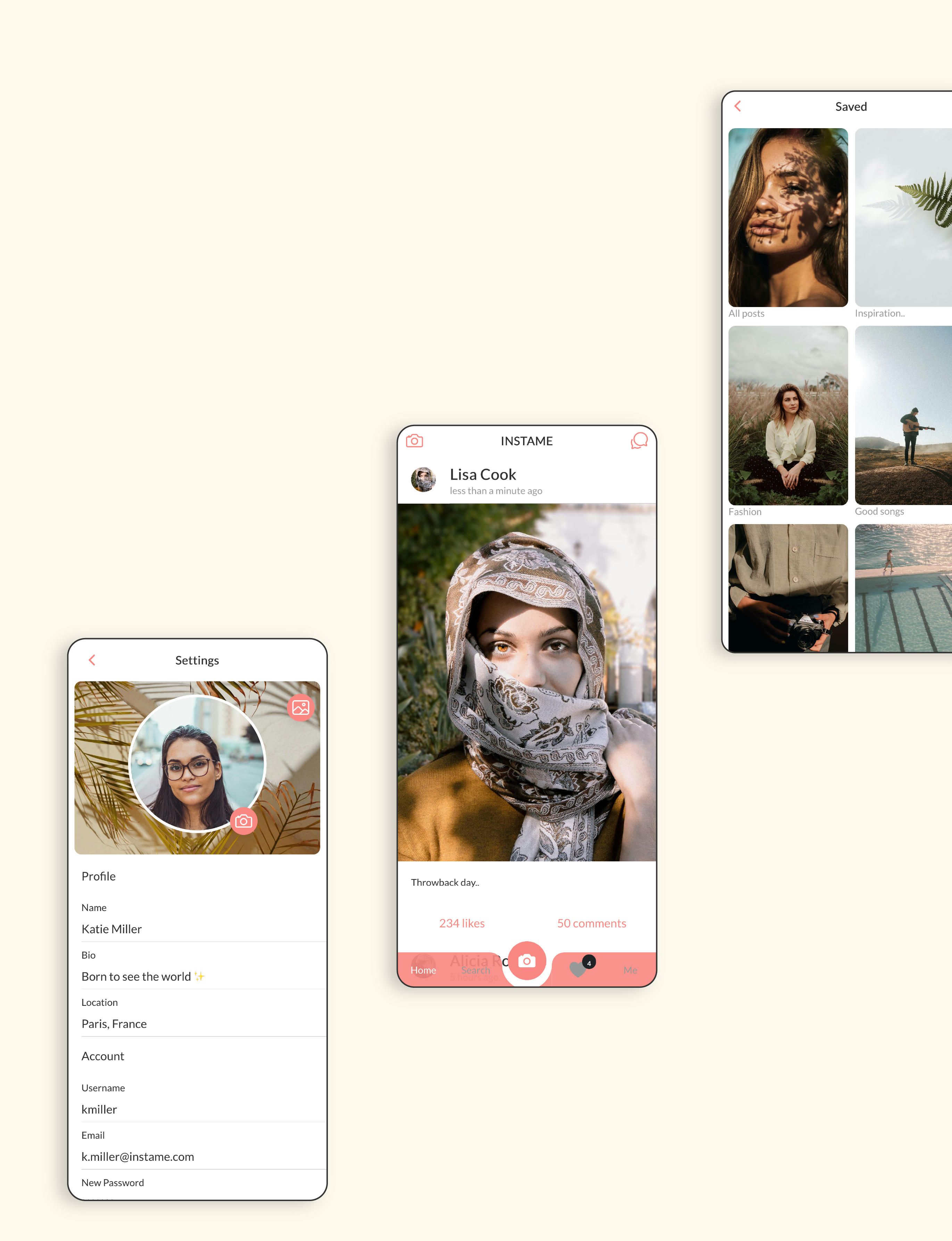 InstaMe - iOS & Android Social Instagram Platform