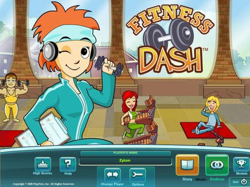 เกมส์ Fitness Dash ภาพตัวอย่าง 01 Fitness Dash ภาพตัวอย่าง 01