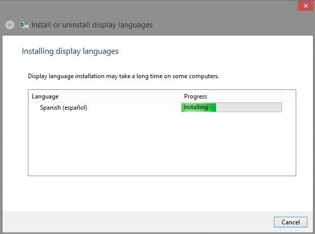 Windows 8.1 RTM x64 Language Pack Español