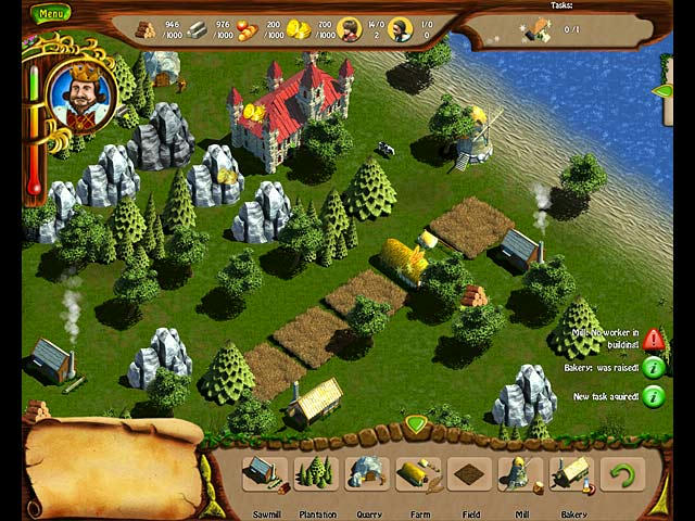 เกมส์ Royal Settlement 1450 ภาพตัวอย่าง ๑ Royal Settlement 1450 ScreenShot01