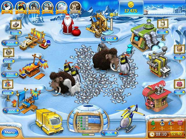 เกมส์ Farm Frenzy 3 - Ice Age ภาพตัวอย่าง 03 Farm Frenzy 3 - Ice Age ภาพตัวอย่าง 03