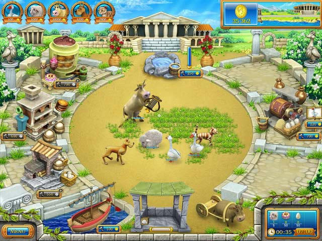 เกมส์ Farm Frenzy - Ancient Rome ภาพตัวอย่าง 02 Farm Frenzy - Ancient Rome ภาพตัวอย่าง 02