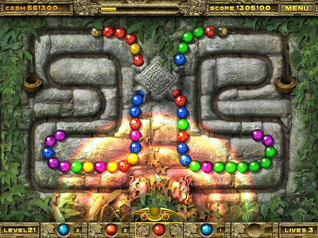 เกมส์ Inca Ball ภาพตัวอย่าง ๓ Inca Ball ภาพตัวอย่าง ๓