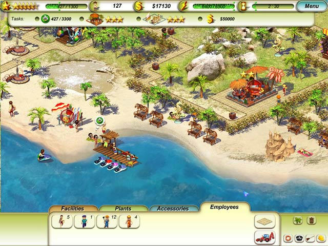 เกมส์ Paradise Beach ภาพตัวอย่าง 02 Paradise Beach ภาพตัวอย่าง 02