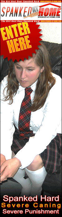 Girls Bare Bottoms Spanked and Caned Hard!