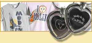 Molly The Owl Tshirt Free Keychain Special
