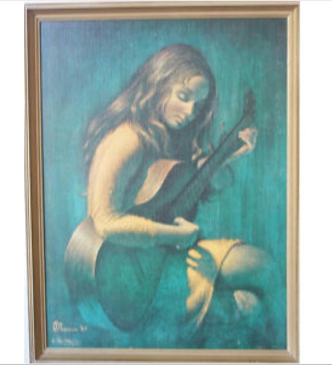 Stephen Pearson Print...A girl with a guitar. 166c65fa60549285e63243682cb2876fbacd487c1e2cc06f3bb3afeedc34671e6g