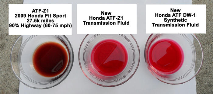 What color is transmission fluid?