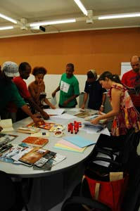 Educadores durante forma&ccedil;&atilde;o no Cenpec (Foto:Viviani Leite)