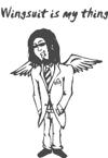 Click To Download This Design for Your Wingsuit T-shirt Wingsuit T-shirt Design in Vector Format