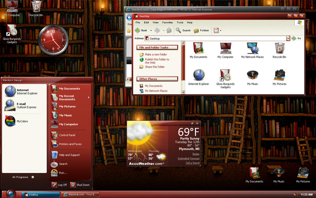 WINDOWS VISTA WINDOWBLINDS THEMES, SKINS » VISTASTYLES.ORG - FREE