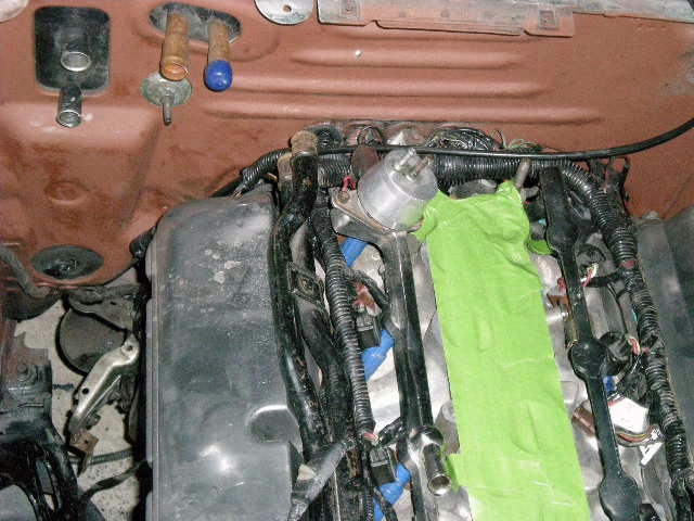 Hiding Engine Bay Wiring - Ford Mustang Forums : Corral.net Mustang Forum