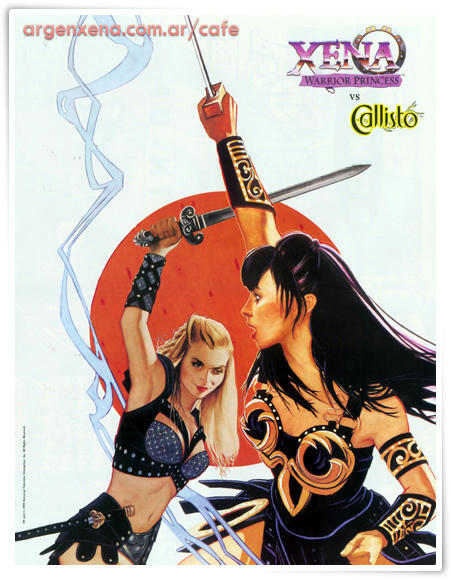 Xena vs. Callisto, por Jim Silke