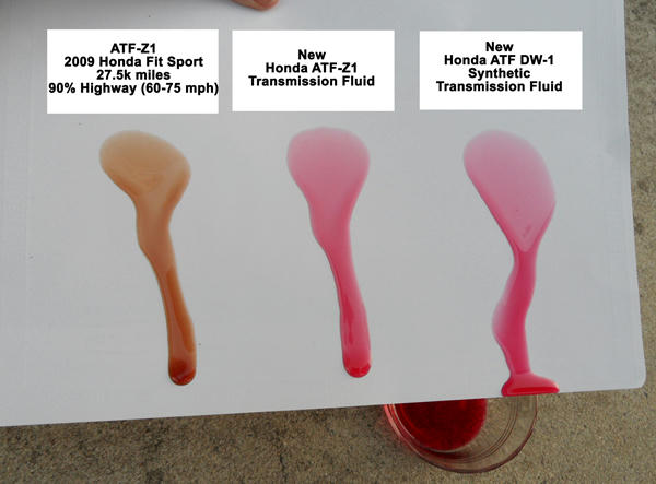 What color is transmission fluid?
