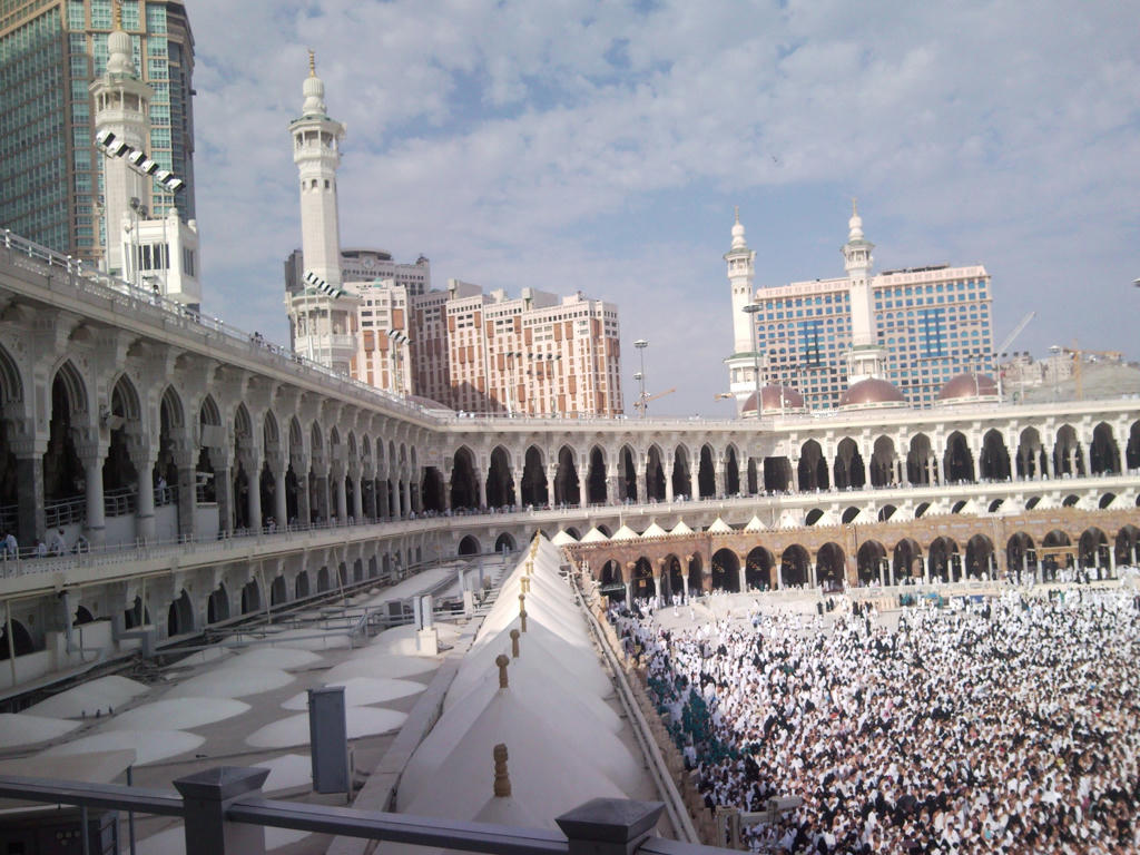 صورة جانبية للمسجد الحرام