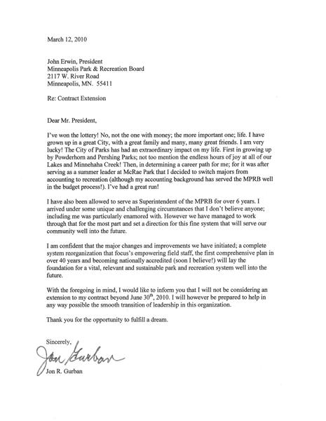 Gurban Letter