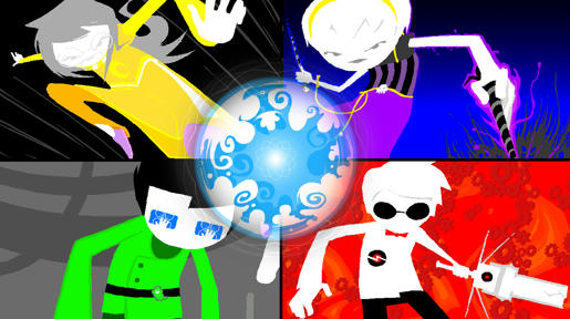 TOTALLY AWESOME HOMESTUCK WALLPAPER! » About 1600x900. It looks like this!