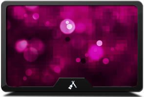 Pixaleted Glowing Background Pack - 5