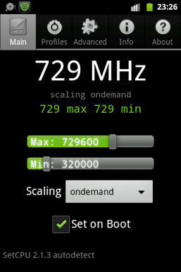 (APORTE) Overclock al Xperia X8