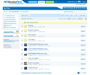 Unlimited Free Image and File Hosting at MediaFire