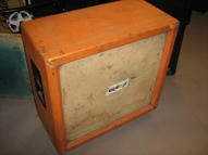 Restoring 1970 S 4x12 Orange Cabinet Removing Baffle Orange