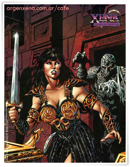 Xena Blood Lines, por Aaron Lopresti