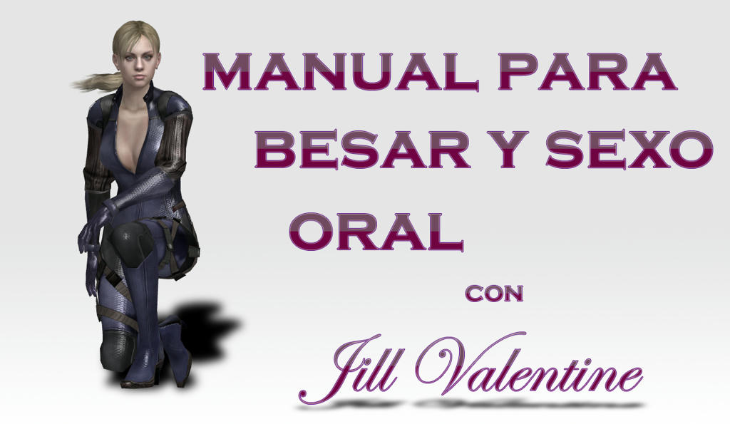 manual para besar y sexo oral con jill valentine