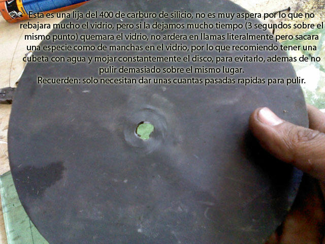 pulir vidrio pulir vidrio