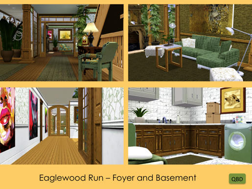 Eaglewood Run, foyer and basement