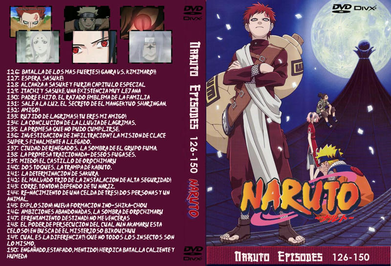 Naruto Temporada 1 Ala 9 Audio Latino + Ovas (MF) mediaf