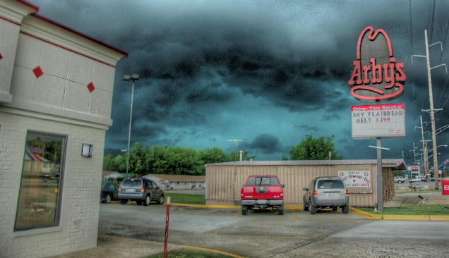 Picture of storm brewing