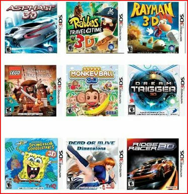 Toys R Us 3DS Games