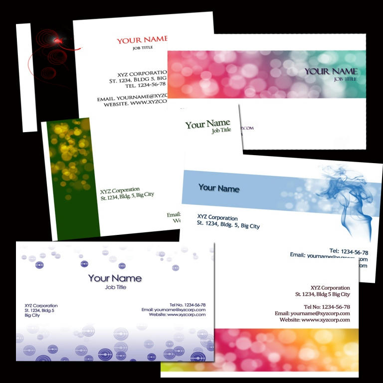 Free Business Card Template PSD