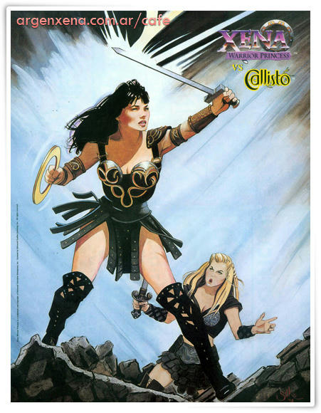 Xena vs. Callisto 3, por Jim Silke