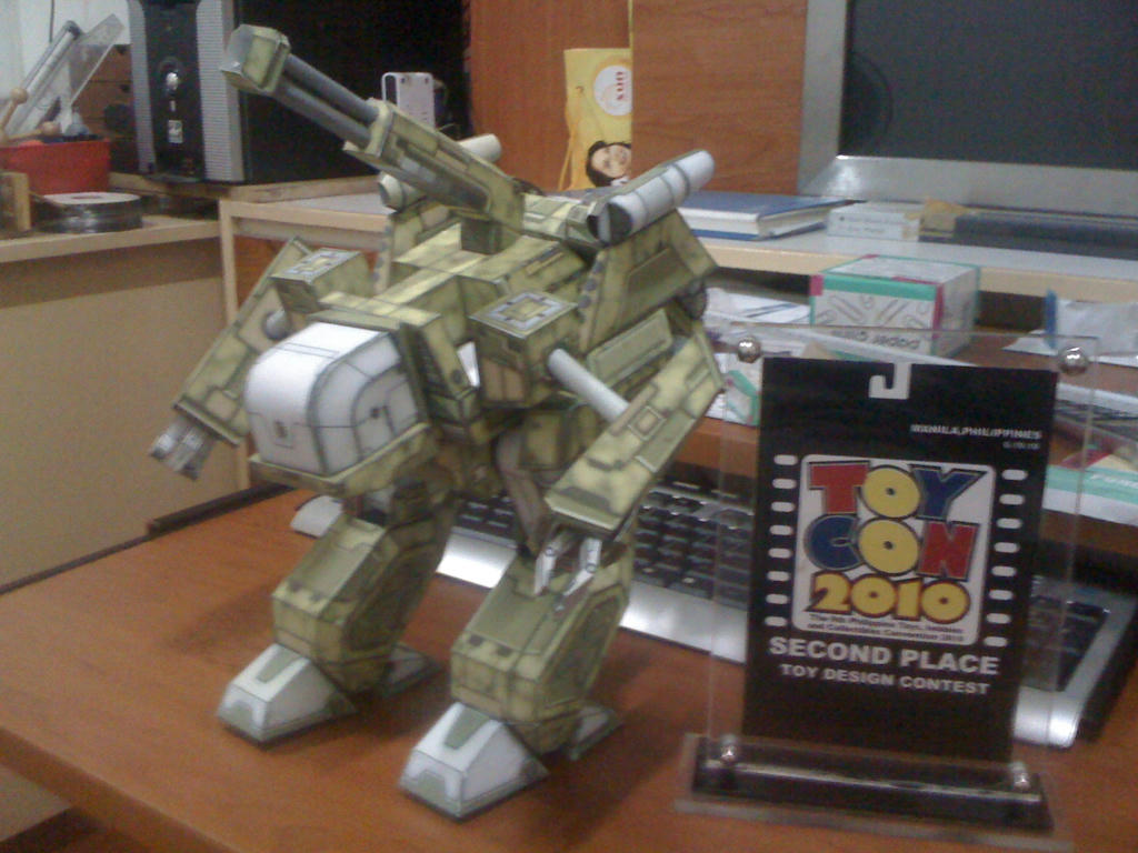 Modular Mechbot Papercraft