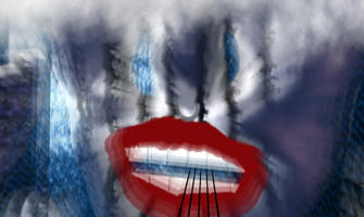 smoking woman