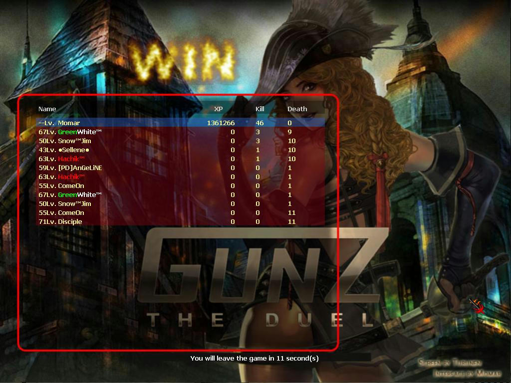 Avatar GunZ Interface | RaGEZONE - MMO Development Forums