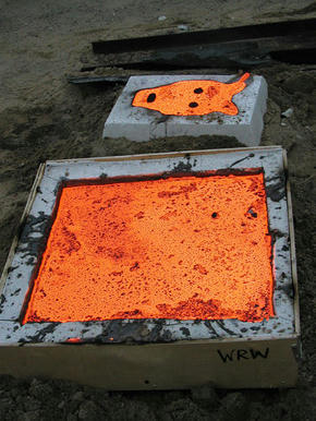 melting iron