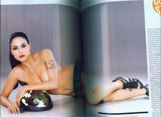  Justamente, sería el uso de la sigla del ISI, lo que pondría en más grave riesgo a Veena Malik