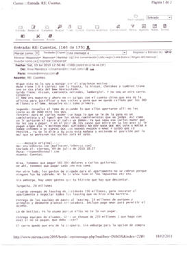  Estos correos también fueron divulgados en su oportunidad por El Espectador