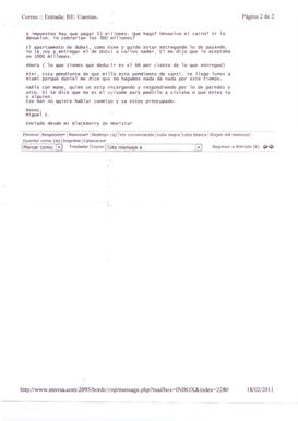  Los correos, como se observa, hablan de movimientos de bienes, entre ellos el de un apartamento en Dubái