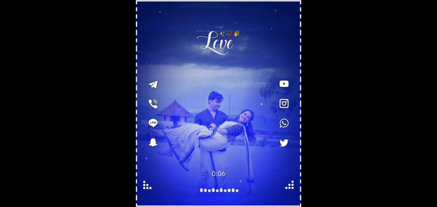 New dj Light avee player template