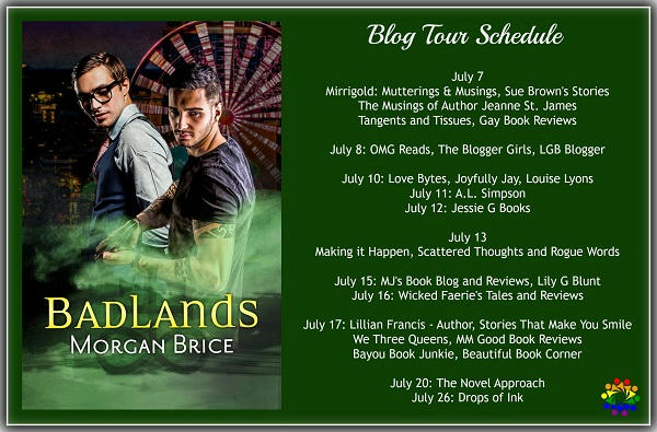 Morgan Brice - Badlands BLOG TOUR SCHEDULE