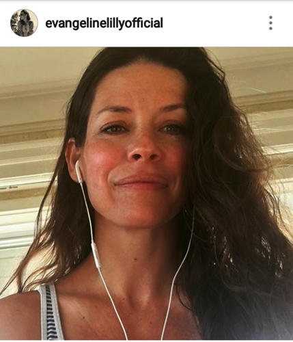  Actriz canadiense Evangeline Lilly