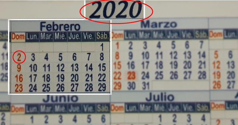 Es una cifra que se lee igual de derecha a izquierda que viceversa…Llegó el 02-02-2020 la curiosa fecha capicúa