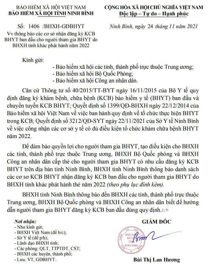 Ninh Binh 1406 CV TB KCB ngoai tinh 2022.JPG