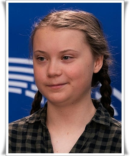 Una perturbadora foto hace pensar en Greta Thunberg como viajera del tiempo