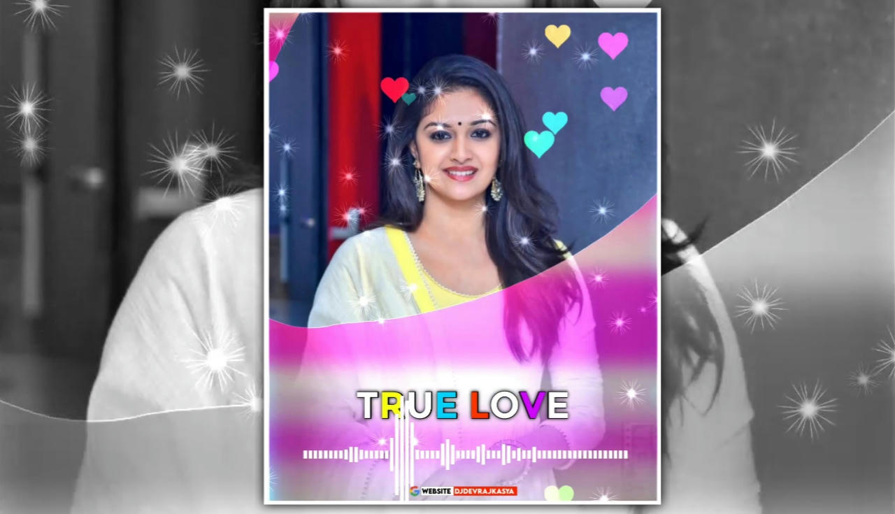 Trending True Love Full Screen Avee Player Visualizer Template Download