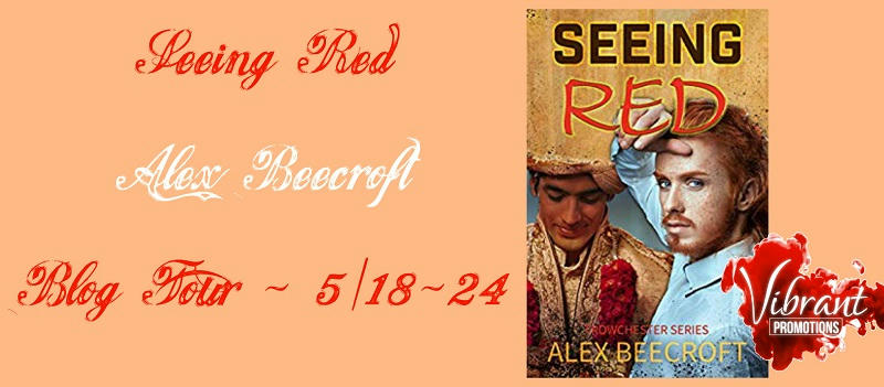 Alex Beecroft - Seeing Red Tour Banner